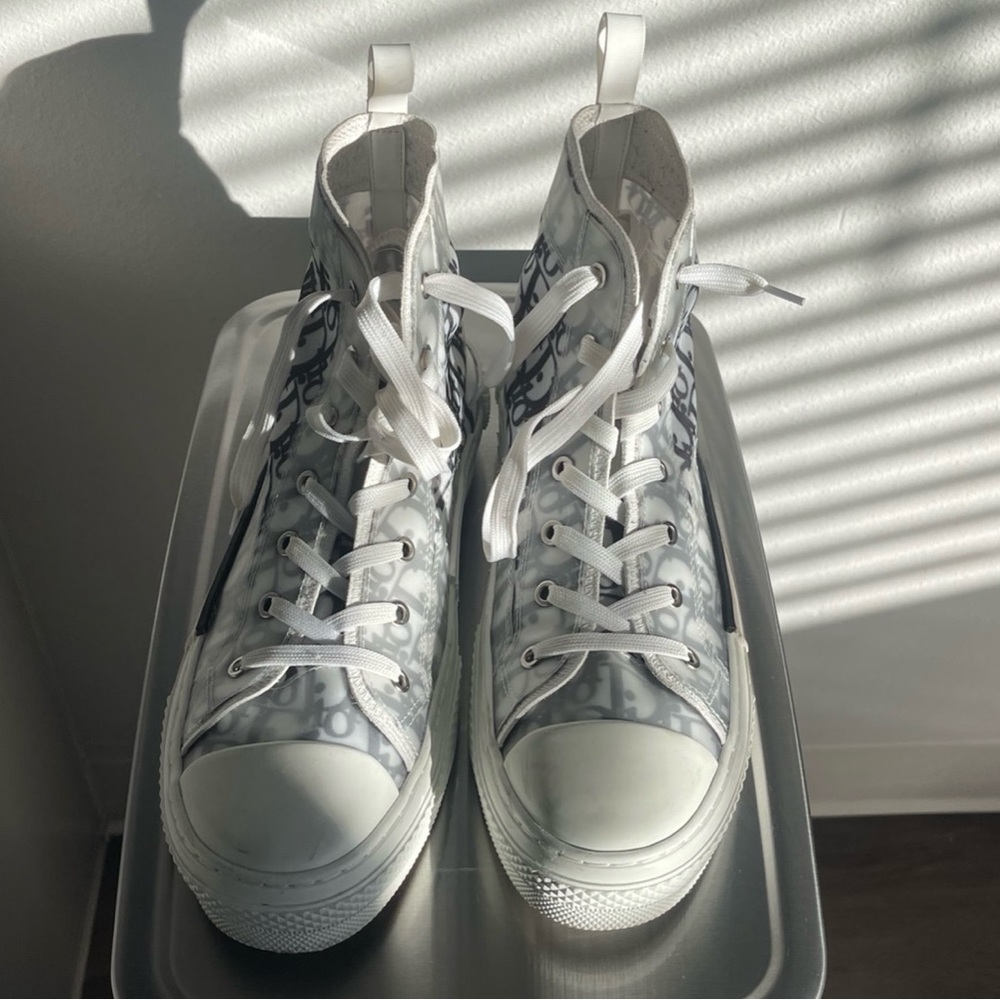 Dior high top sneakers men size 9